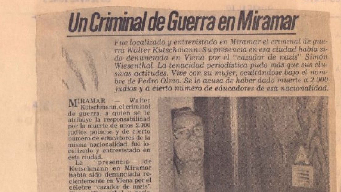 Walter Kutschmann, el nazi vestido de cordero que disfrutó décadas de impunidad en Argentina