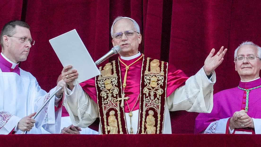 El nuevo papa manda un mensaje en español a esta congregación en Perú