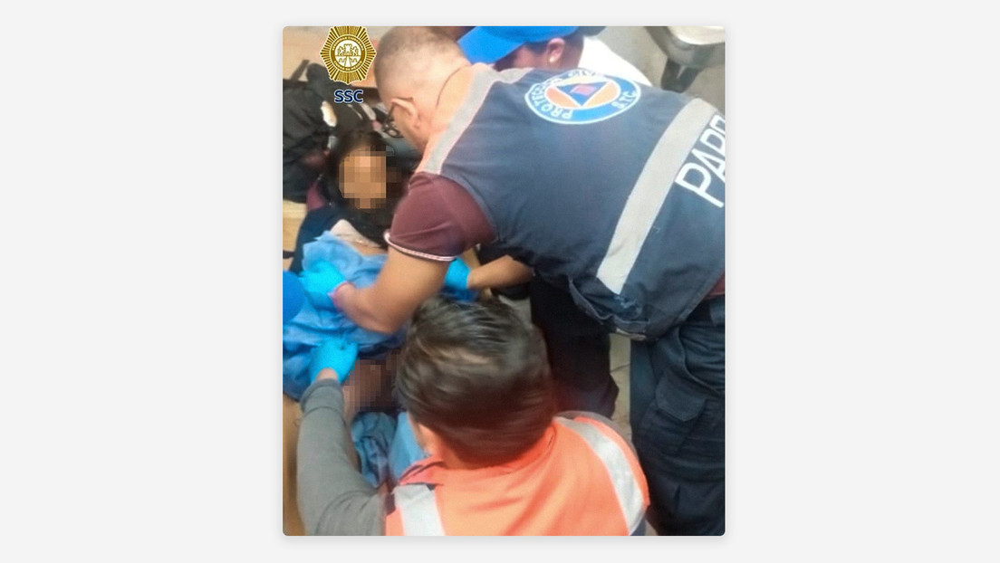 Menor de 13 años da a luz en el metro mexicano en pleno Día de las Madres (FOTO)