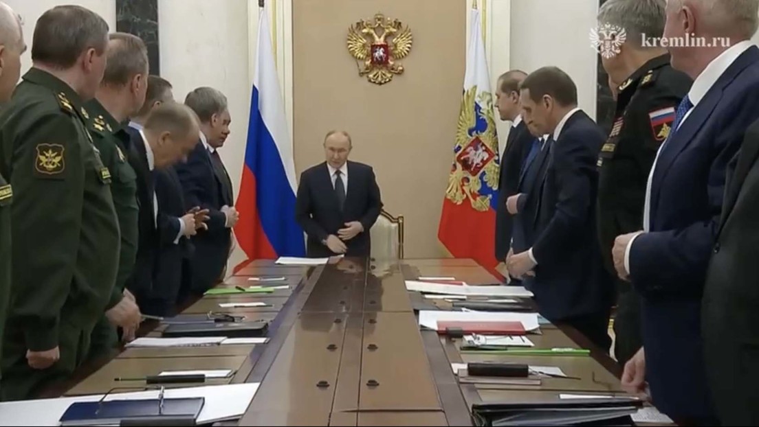 VIDEO: Putin celebró una reunión previa a las próximas conversaciones con Kiev