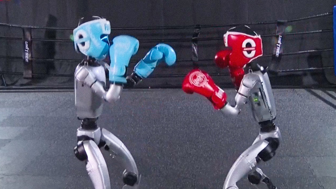 VIDEO: Robots protagonizan una pelea de boxeo en China