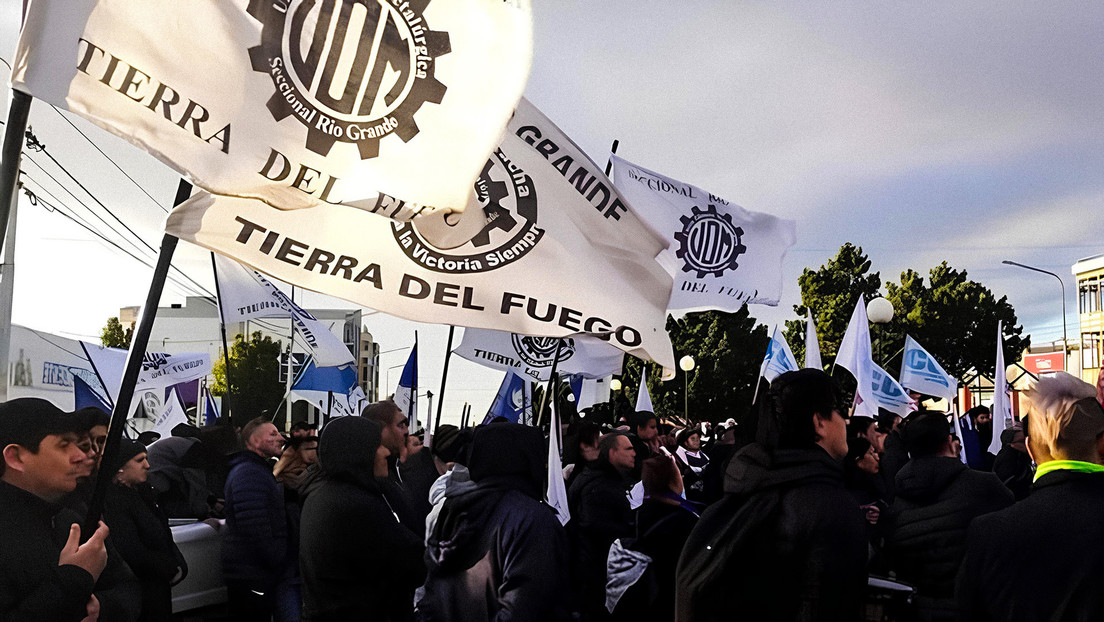 Una provincia en "el fin del mundo" se paraliza para defender la industria local