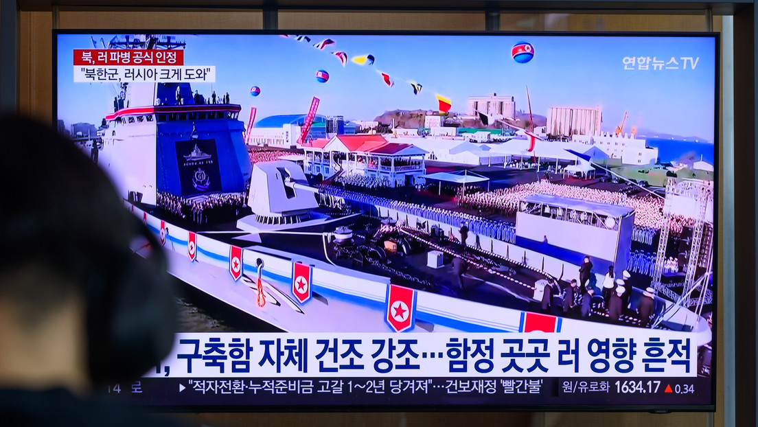 Pionyang revela el estado de su destructor tras fallida botadura