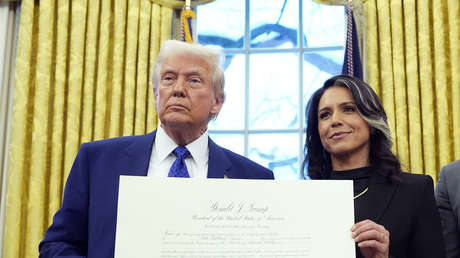 Tulsi Gabbard revela qué dejó a Trump "muy muy muy molesto" respecto a Ucrania