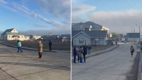 Primeras imágenes tras un fuerte terremoto cerca de Chile y Argentina que generó alerta de tsunami (VIDEOS)