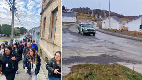 Evacúan la región costera de Magallanes en Chile por peligro de tsunami