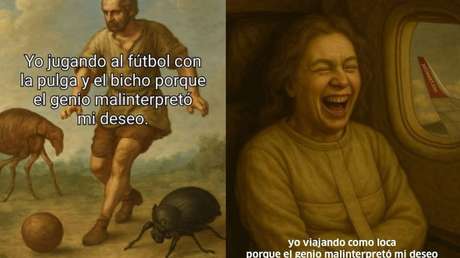 'El genio malinterpretó mi deseo': la tendencia viral que arrasa con un sinfín de memes