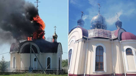 Kiev ataca una iglesia en Rusia