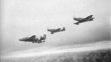 Cómo la ruta aérea más clandestina a través del 'polo del frío' ayudó a ganar la II Guerra Mundial