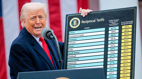 Trump anuncia un primer acuerdo tarifario en medio de su guerra arancelaria