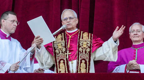 El nuevo papa manda un mensaje en español a esta congregación en Perú