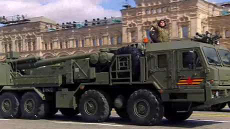 Las armas de la operación especial militar muestran su poderío en el Desfile de la Victoria
