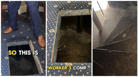 VIDEO: Muestran una escalera secreta bajo una sala del Capitolio