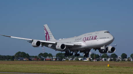 Reportan que Catar regalará a Trump un 'palacio volador' de 400 millones de dólares