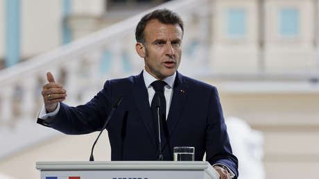 Macron: Ucrania no entrará en la OTAN y por eso proponemos enviarle "fuerzas de refuerzo"