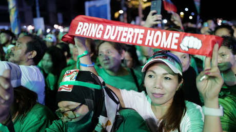 Expresidente filipino gana la alcaldía de su ciudad a pesar de estar encarcelado en La Haya