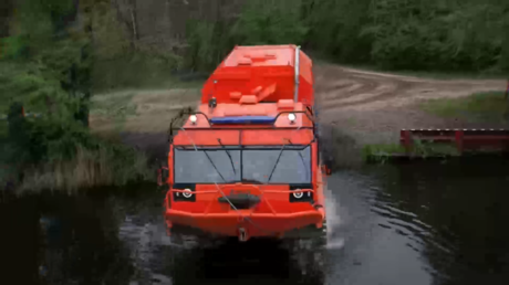 VIDEO: Ponen a prueba un innovador todoterreno ruso en condiciones extremas