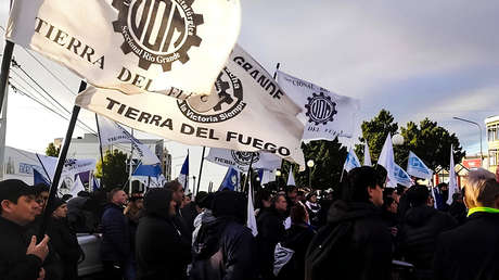 Una provincia en "el fin del mundo" se paraliza para defender la industria local