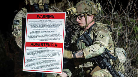 EE.UU. designa "ciertas áreas" de la frontera sur con México como "extensiones de bases militares"