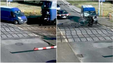 VIDEO: La falta de paciencia le cuesta caro a un conductor