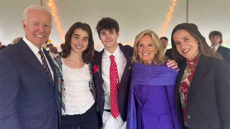 Biden hace su primera aparición pública desde que le diagnosticaron cáncer