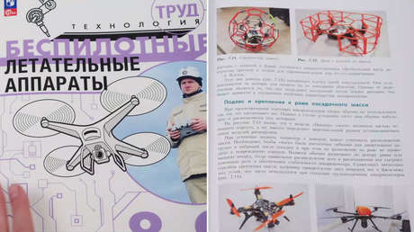Aparece en Rusia el primer manual escolar sobre drones