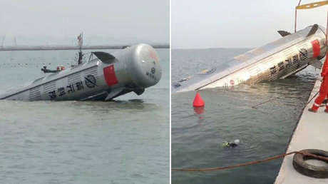 Así se ve el primer cohete reutilizable de China tras su exitosa prueba