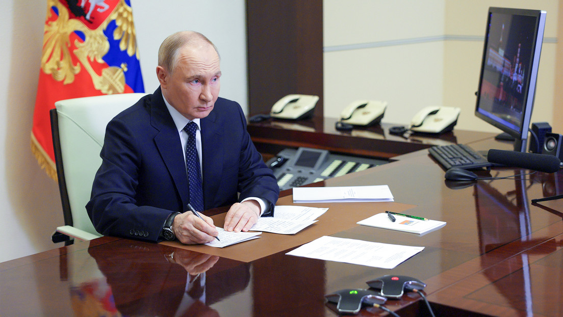 Putin: El régimen de Kiev no necesita la paz, para ellos la paz significa la pérdida del poder