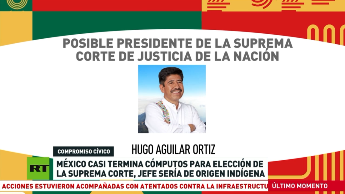 Abogado de origen indígena se perfila para presidir la Suprema Corte de México