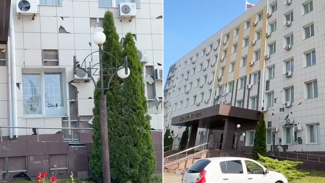 Ucrania ataca un tribunal en Bélgorod mientras el gobernador se hallaba allí