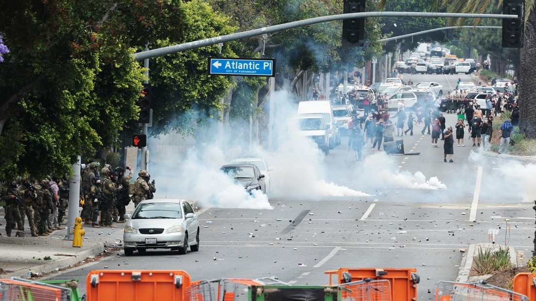 VIDEOS: Nueva jornada de violencia azota Los Ángeles por redadas migratorias