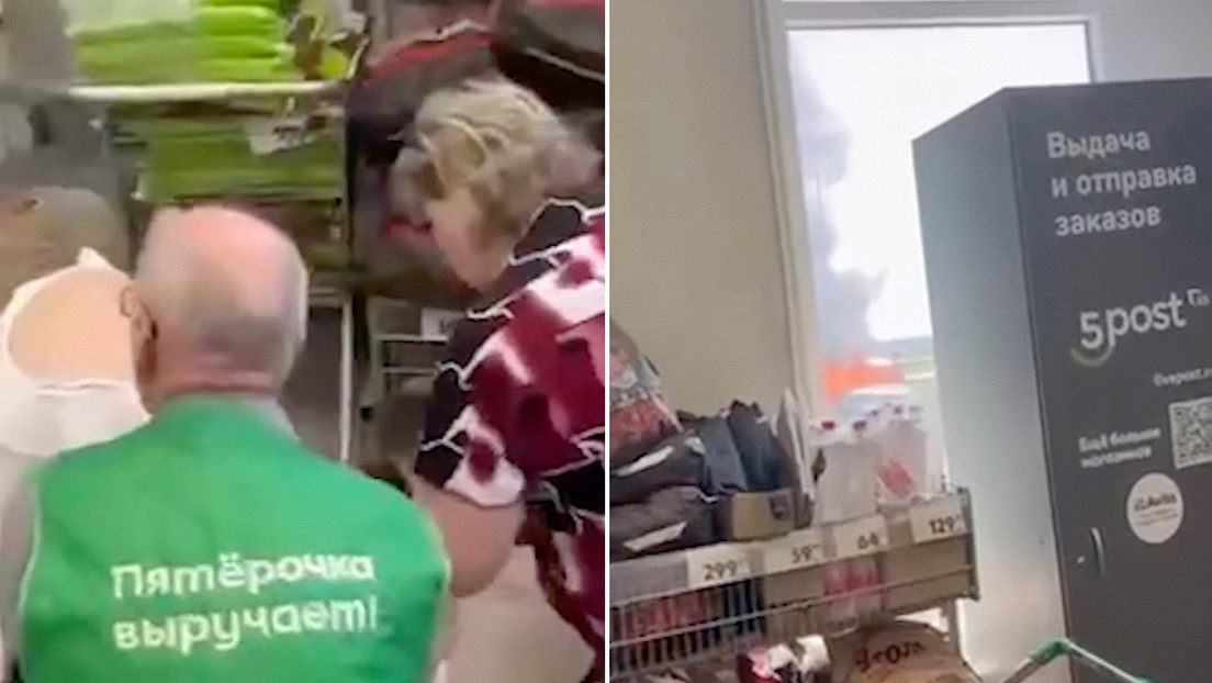 Kiev ataca con drones un supermercado en la provincia de Bélgorod (FUERTES VIDEOS)