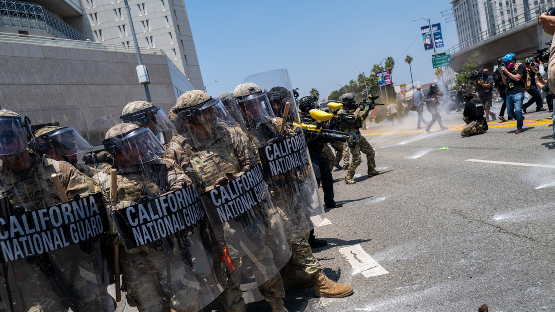 Hay más tropas estadounidenses en Los Ángeles que en Irak y Siria