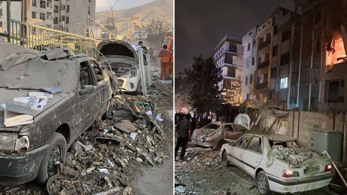 Las imágenes del potente ataque de Israel contra Irán (FOTOS)