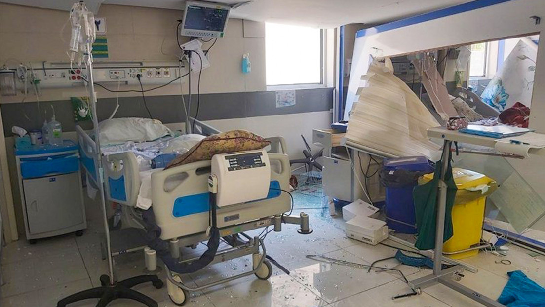 Ataque israelí daña un hospital iraní (FOTOS)