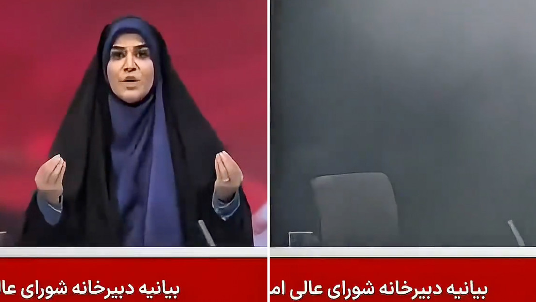 Israel ataca la sede de la televisión estatal iraní mientras estaba en vivo (VIDEOS)