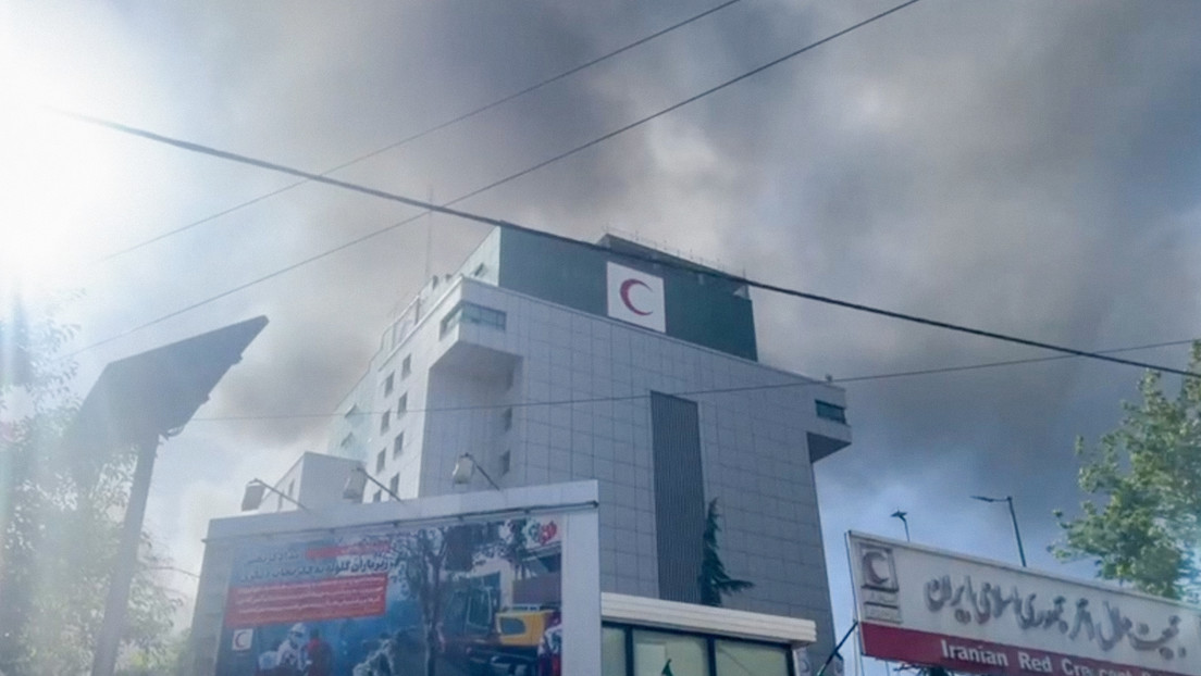 Reportan que Israel lanza ataques cerca del edificio de la Media Luna Roja en Teherán