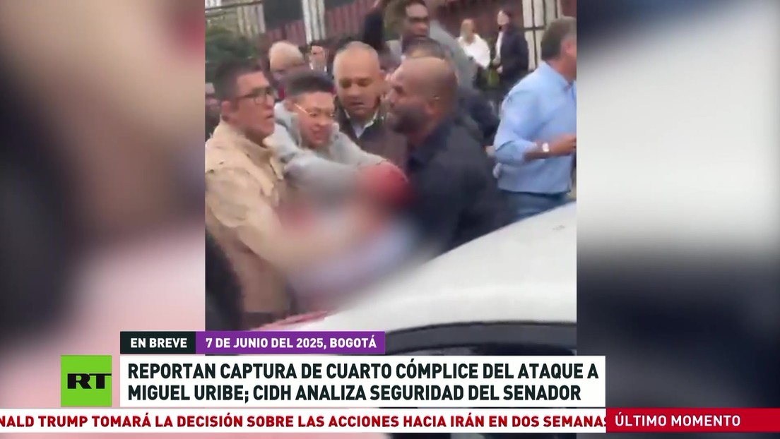 Capturan al cuarto implicado en el atentado contra Miguel Uribe en Colombia