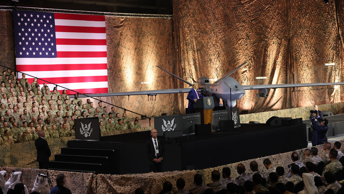 Decenas de aviones militares desaparecen de una importante base de EE.UU. en Catar