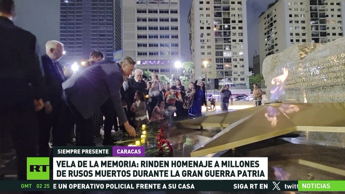 Vela de la memoria: rinden homenaje en Venezuela a los caídos en la Gran Guerra Patria