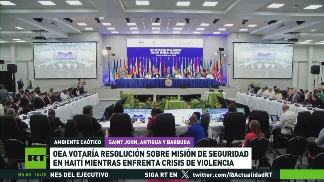 La OEA votará resolución sobre misión de seguridad en Haití en medio de una crisis de violencia