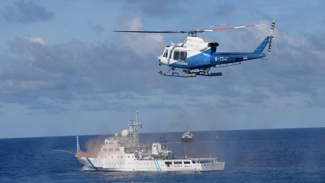 Pekín realiza un ejercicio sin precedentes en el disputado mar de la China Meridional