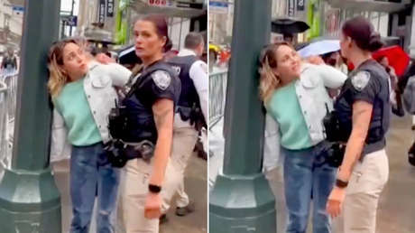 VIDEO: Arrestan a una chilena mientras estaba de compras con su hija en Nueva York