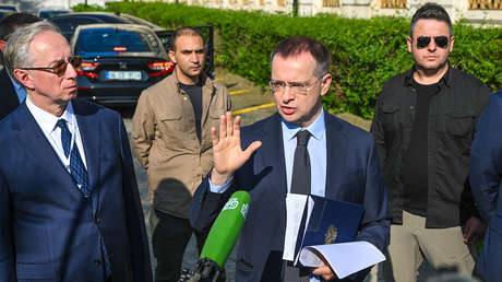 Líder de delegación rusa rechaza el "espectáculo mundial llamado 'Los rusos nos robaron a nuestros niños'"