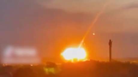 VIDEO: Imágenes de supuestos impactos de misiles rusos contra objetivos en Ucrania