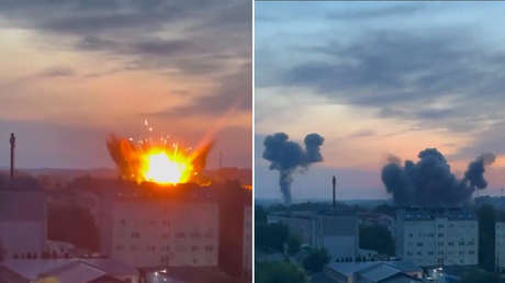 Explosiones sacuden varias partes de Ucrania (VIDEOS)