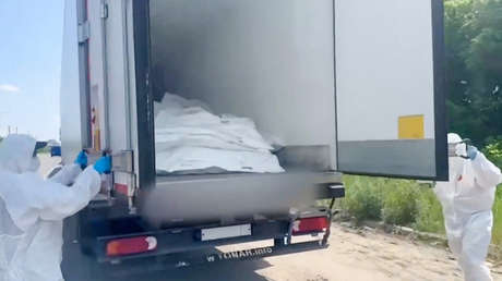 VIDEO: Muestran frigoríficos con cuerpos de militares ucranianos abatidos que Moscú entregará a Kiev