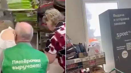 Kiev ataca con drones un supermercado en la provincia de Bélgorod (FUERTES VIDEOS)