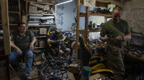 Ucrania utiliza edificios residenciales para fabricar drones militares