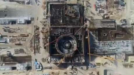 Irán muestra avances en la construcción de la central nuclear de Bushehr